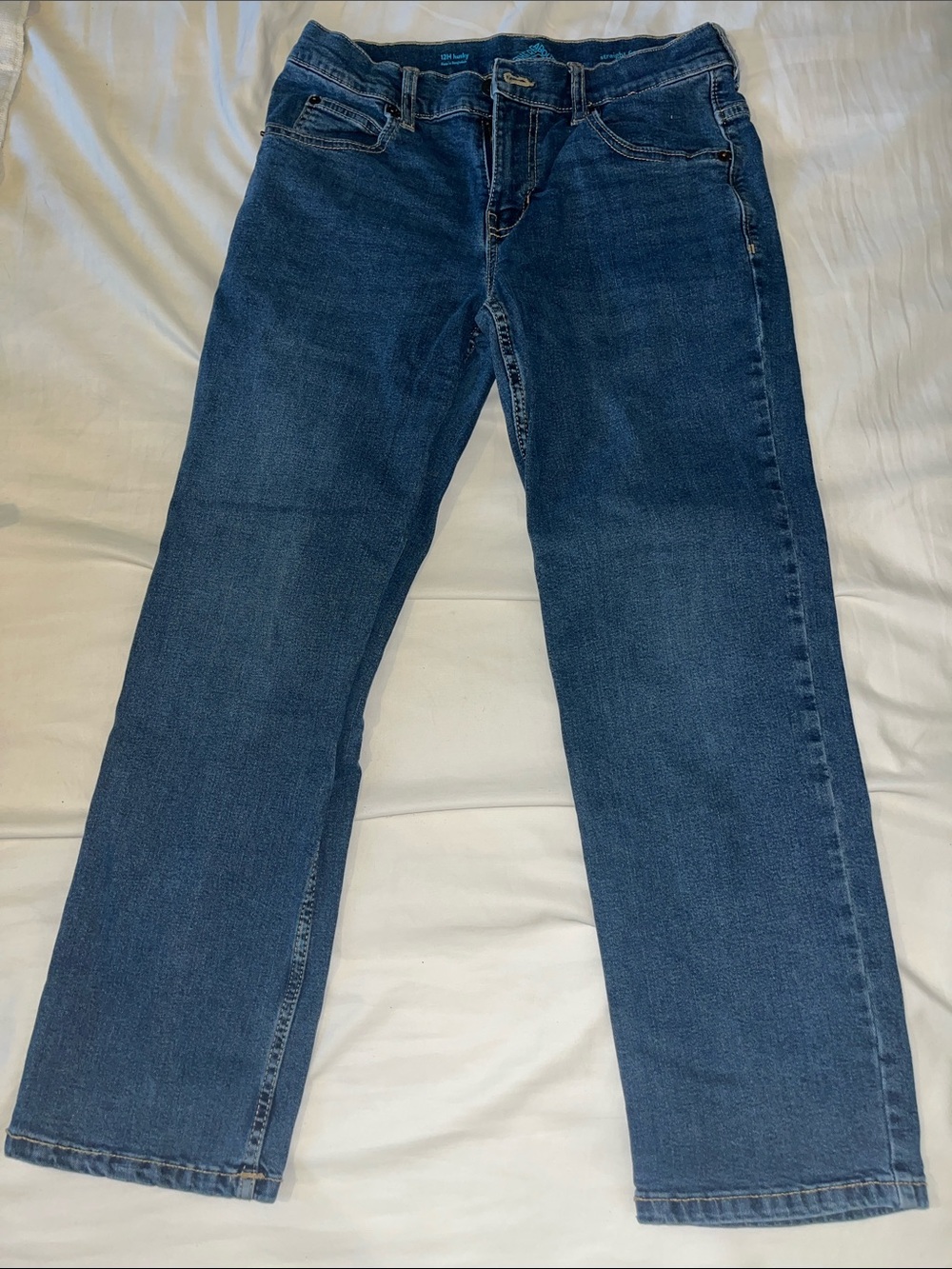 Thereabouts Boys straight fit Jeans in Classic Blue (12 Husky)